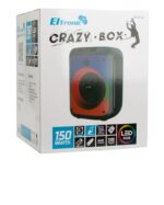 Колонка портативная eltronic 20 46 crazy box 150 чёрный