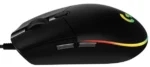 Мышь проводная игровая Logitech G102 LightSync Черный — изображение 3