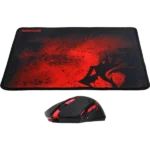 Мышь+коврик проводная игровая Redragon M601BA Черный — изображение 2