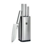Набор ножей xiaomi huohou stainless steel kitchen knife set (hu0095) silver