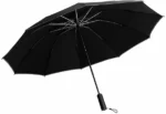 Зонт Xiaomi Konggu Reverse Ten Bone Automatic Lighting umbrella  с фонариком Черный