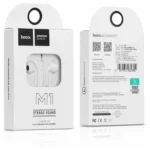Наушники с микрофоном hoco m1 apple iphone 5/5s/6/6s white