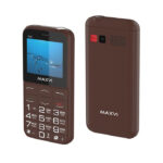 Мобильный телефон maxvi b200 brown