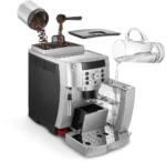 Кофемашина delonghi ecam 22.110.sb silver/black