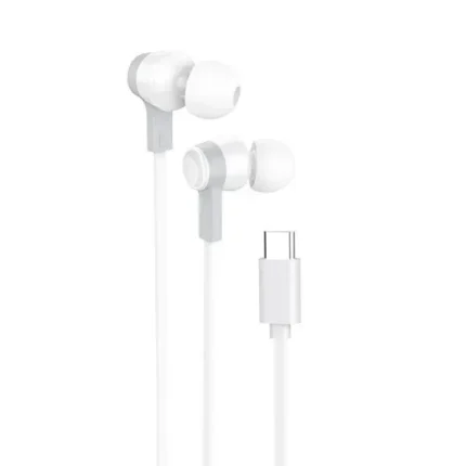 Наушники с микрофоном hoco m86 type c white