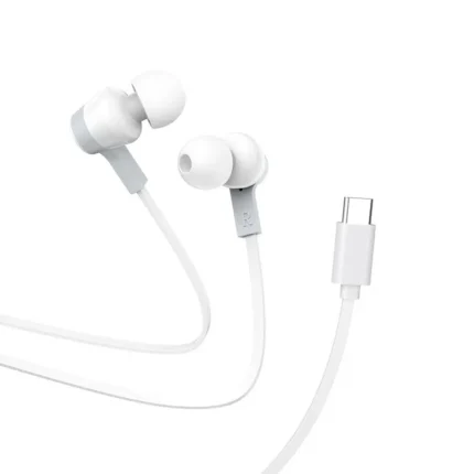Наушники с микрофоном hoco m86 type c white