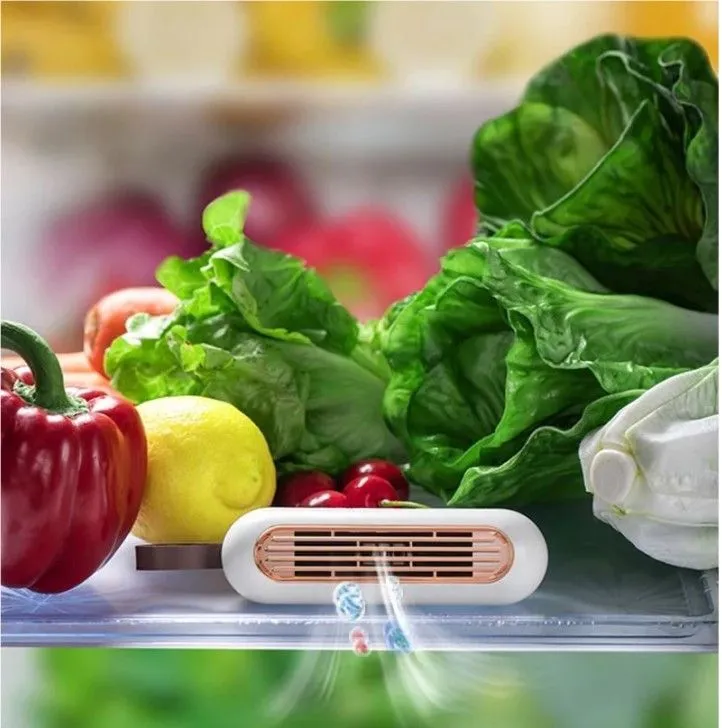 Дезодорирующий дезинфектор для холодильника xiaomi beheart w8 white