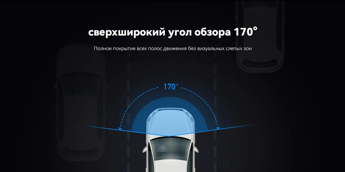 Видеорегистратор xiaomi botslab 360 dash cam g300h black eu