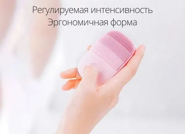 Аппарат для ультразвуковой чистки лица xiaomi inface electronic sonic beauty facial ms2000 pink