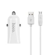 АЗУ Hoco Z12 2USB 2.4A MicroUSB Белый