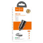 АЗУ hoco z32a 1usb 4.0a quick charge 3.0 adapter black