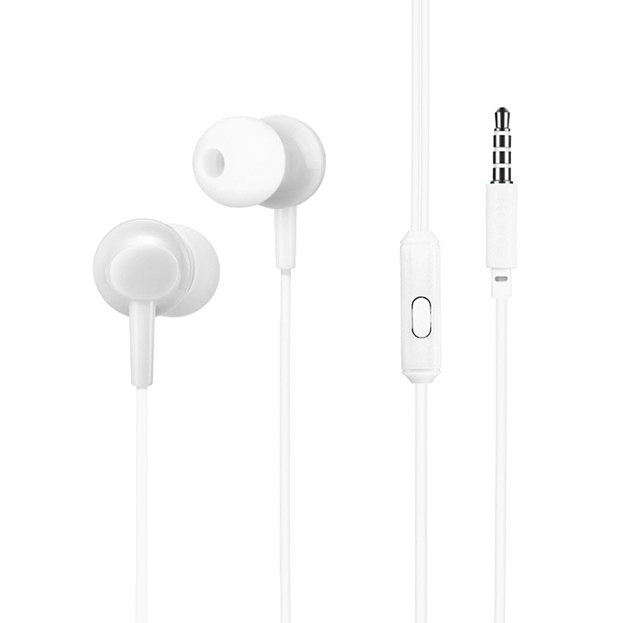Наушники с микрофоном hoco m14 white Наушники с микрофоном hoco m14 white