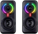 Колонки мультимедийные ONIKUMA L6 10W Провод/Bluetooth Черный — изображение 2