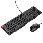 Клавиатура+мышь игровая мембранная Hoco GM16 Черный — изображение 3