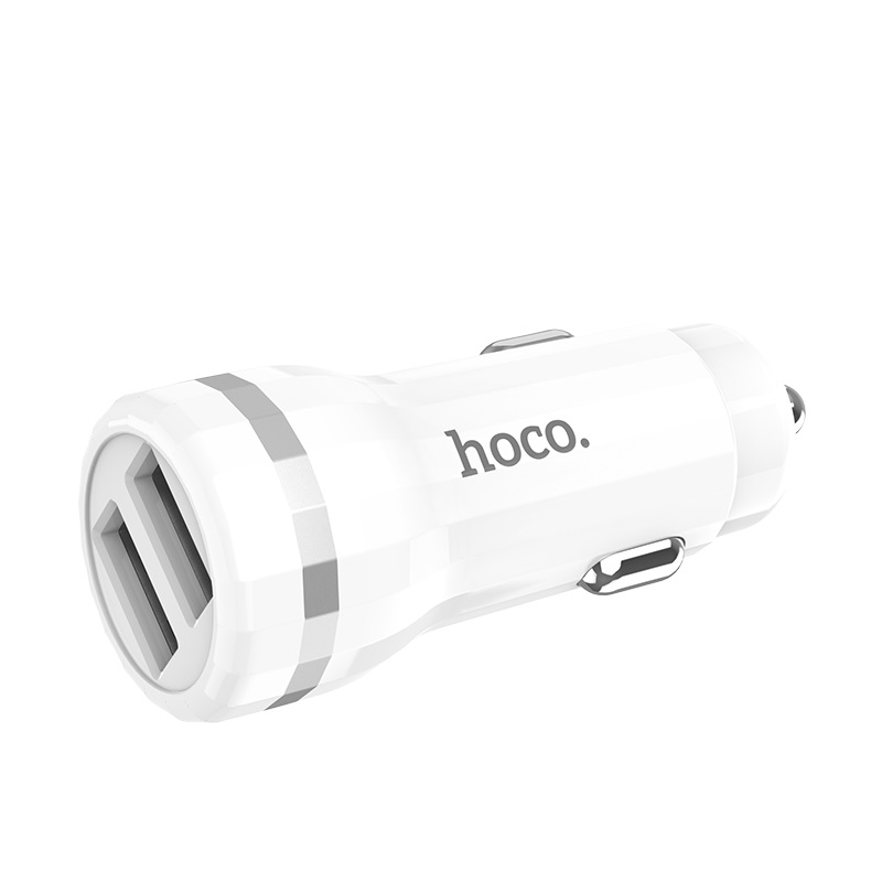 АЗУ hoco z27 2usb 2.4a adapter white АЗУ hoco z27 2usb 2.4a adapter white