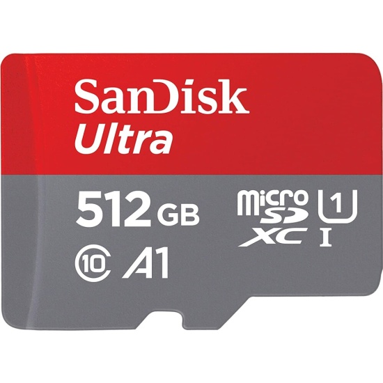 Карта памяти SanDisk Ultra A1 512GB (class 10) без адаптера — изображение 1