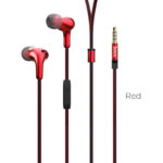Наушники с микрофоном hoco m30 red