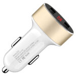 АЗУ hoco z26 2usb 2.1a adapter с дисплеем white