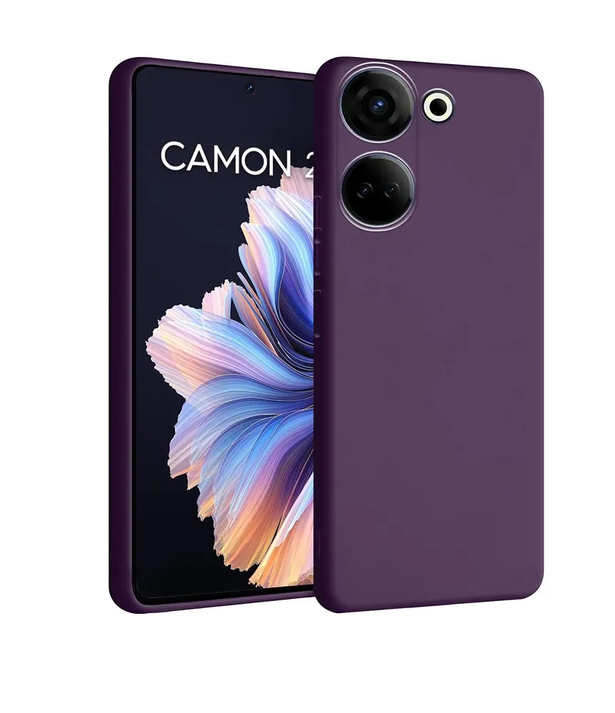 Накладка силикон prc softtouch tecno camon 20/20 pro crimson Накладка силикон prc softtouch tecno camon 20/20 pro crimson