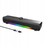 Колонка мультимедийные ONIKUMA L16 16W Провод/Bluetooth Black/RGB — изображение 3