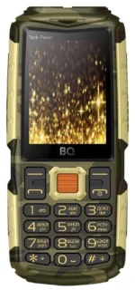 Мобильный телефон bq 2430 tank power camouflage/gold
