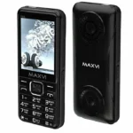 Мобильный телефон maxvi p110 black