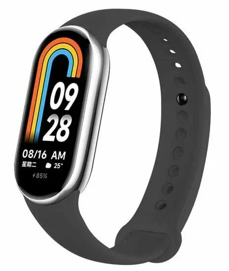optimize Ремешок на фитнес-браслет Mi Band 8 Серый — изображение 1