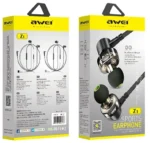 Наушники с микрофоном awei z1 sports black