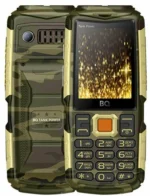 Мобильный телефон bq 2430 tank power camouflage/gold