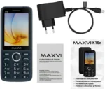 Мобильный телефон maxvi k15n blue