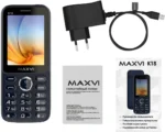 Мобильный телефон maxvi k18 blue