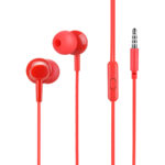Наушники с микрофоном hoco m14 red