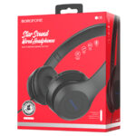 Наушники с микрофоном полноразмерные borofone bo5 black
