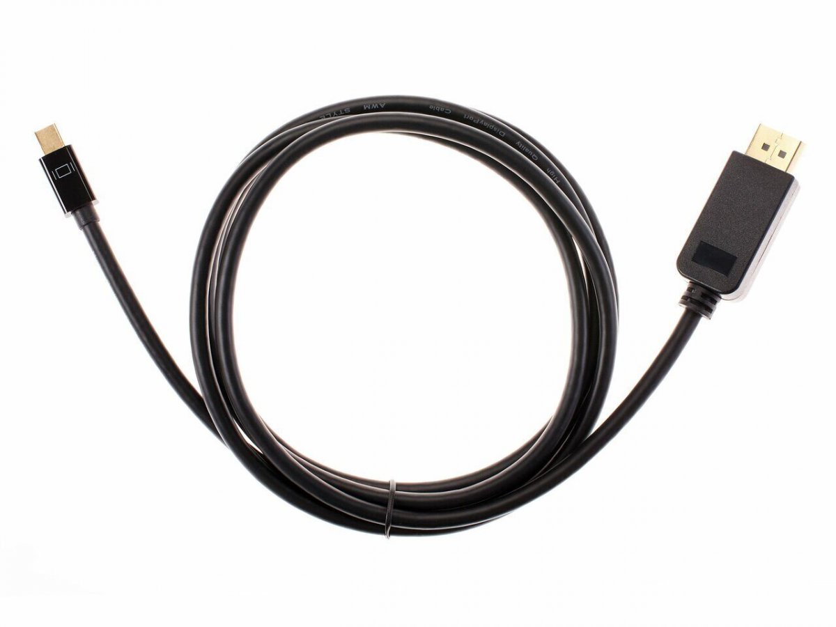 r3busn22vo31j0wnf61ho3udsoln5r6l Кабель-переходник 1,8м Iopen/Qust(ACG682-1.8m) Mini Display Port M/Display Port M 4K@60Hz — изображение 1