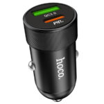 АЗУ hoco z32b 1usb 4.5a 20w pd3.0 + quick charge3.0 adapter black
