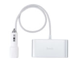 АЗУ hoco z13 2usb+3 АЗУ 2.1a adapter silver