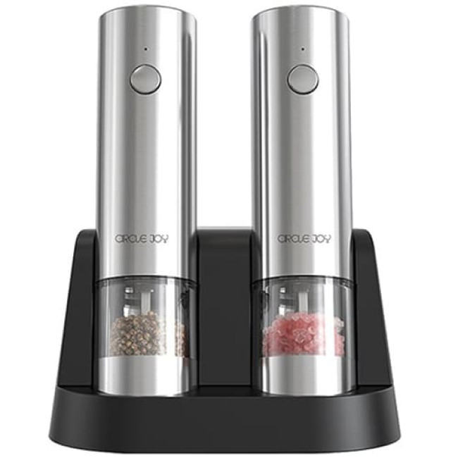 Набор электрических мельниц xiaomi circle joy fellow electric grinder set cj eg08 silver Набор электрических мельниц xiaomi circle joy fellow electric grinder set cj eg08 silver