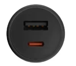 АЗУ xiaomi mi car charger (1А1С) 43w black