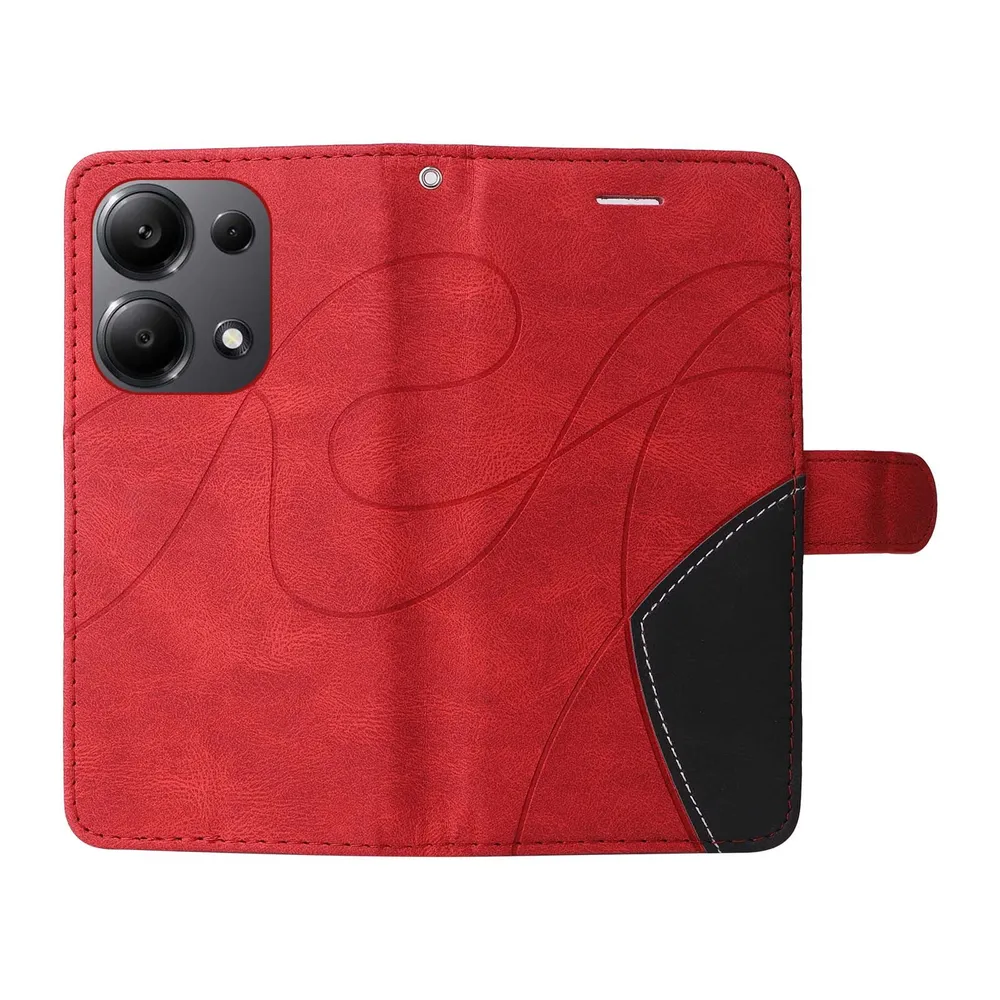 Чехол книжка fashion case xiaomi redmi note 13 pro 4g/poco m6 pro 4g dark red Чехол книжка fashion case xiaomi redmi note 13 pro 4g/poco m6 pro 4g dark red