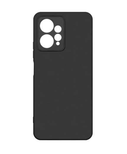Накладка силикон/пластик prc logo xiaomi redmi 12 dark gray
