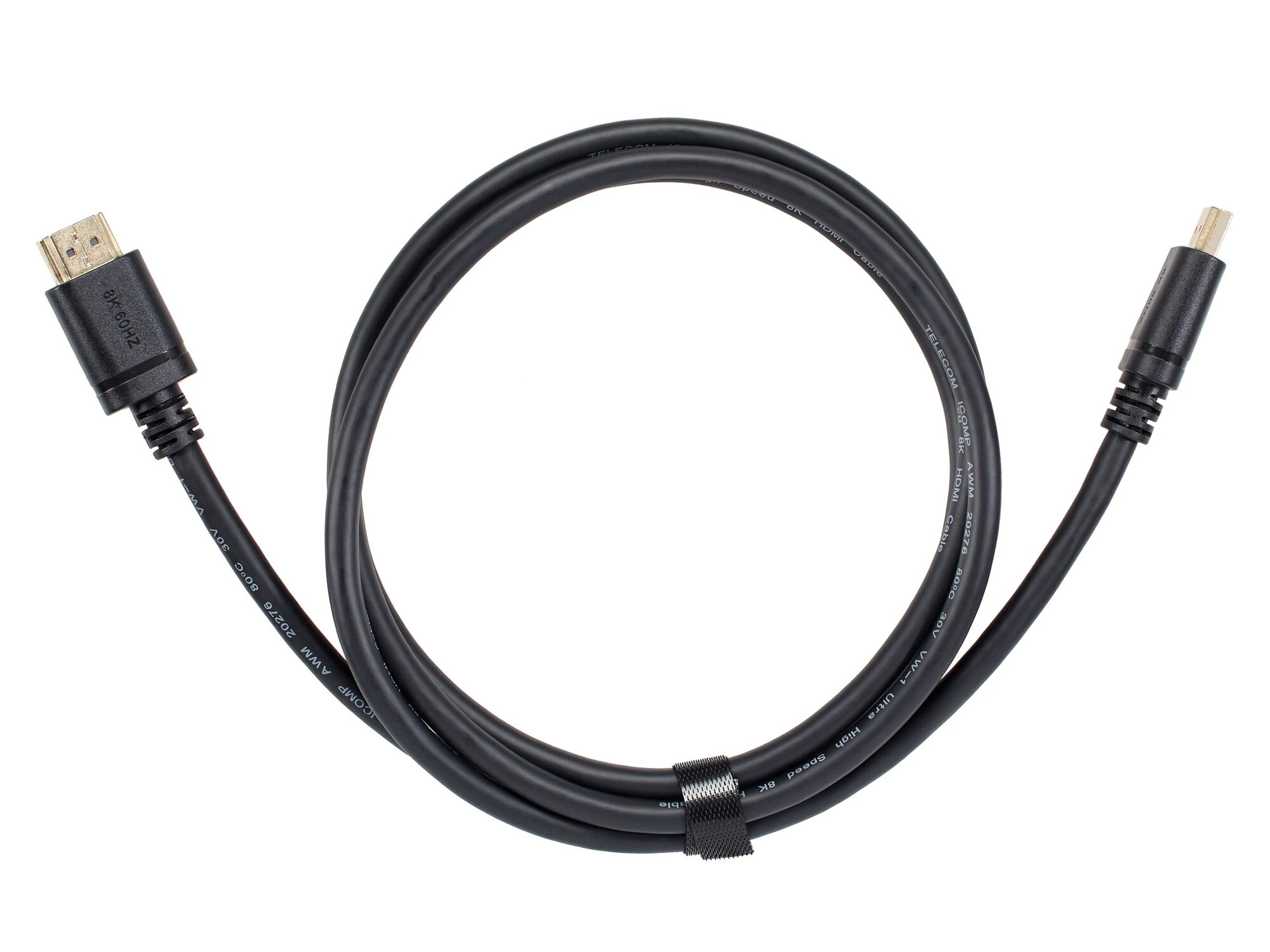 tcg245c-15m_08001 Кабель HDMI Telecom (TCG245C-1.5m) HDMI M/M Ver-2.1, 8K@60Hz, 1.5m — изображение 1