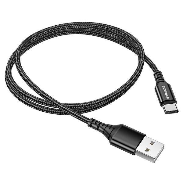20054170_1 Дата-кабель Borofone BX54 USB/MicroUSB 1м чёрный — изображение 1