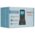 Мобильный телефон maxvi b100ds blue