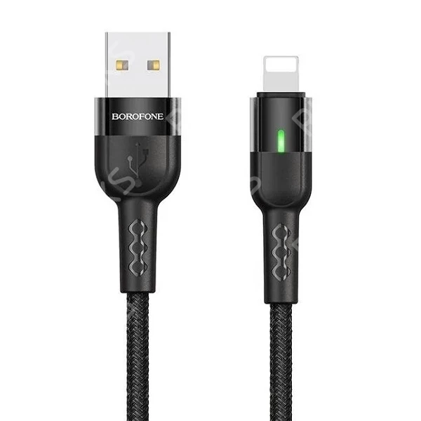 245c424261e10e11c677b113c7a212ab Дата-кабель Borofone BU17 USB/MicroUSB 1.2м чёрный — изображение 1