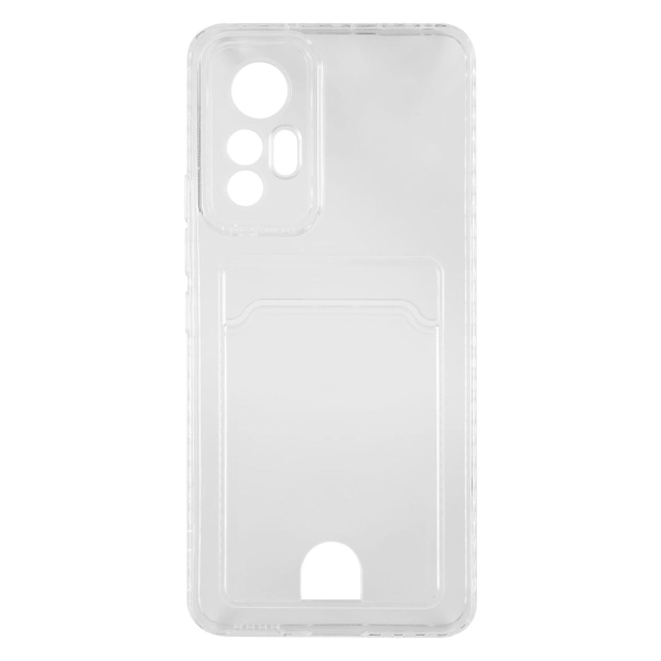 400012815b Накладка силикон/пластик PRC с кардхолдером Xiaomi Mi 13 Lite чёрный — изображение 1