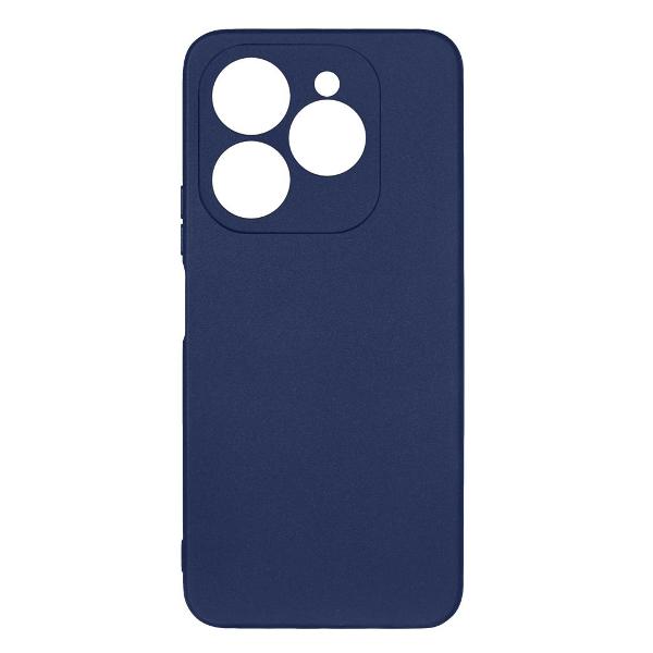 400263124b Накладка силикон/кожа LOGO Realme C53/C51/Note 50 тёмно-синий — изображение 1