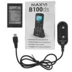 Мобильный телефон maxvi b100ds blue