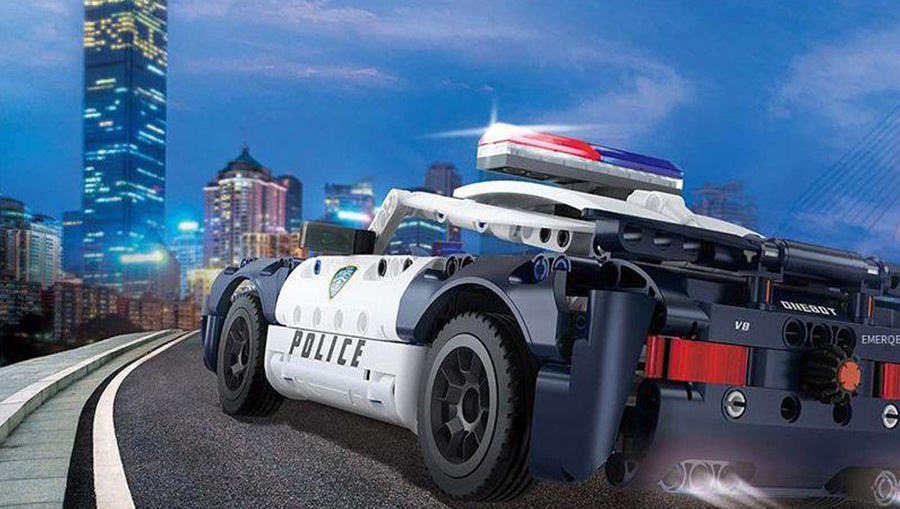 Конструктор xiaomi onebot static supercar police blue (obcjjc22aiqi)