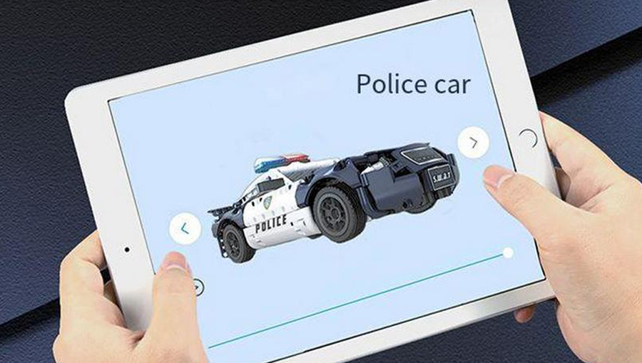 Конструктор xiaomi onebot static supercar police blue (obcjjc22aiqi)
