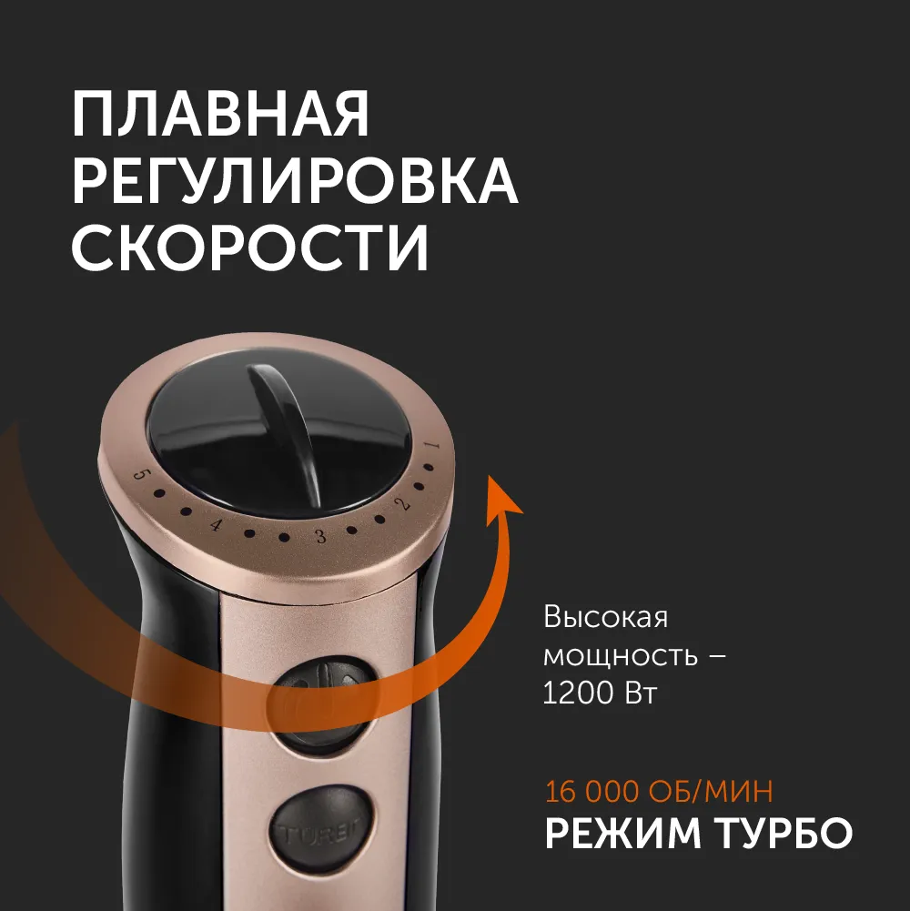 Блендер red solution (rhb 2948) champagne/black